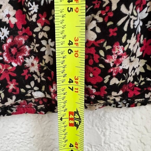 Vintage Ditsy Floral Sleeveless Casual Shift‎ Tank dress by Ease Sport Size 10 - Picture 5 of 7